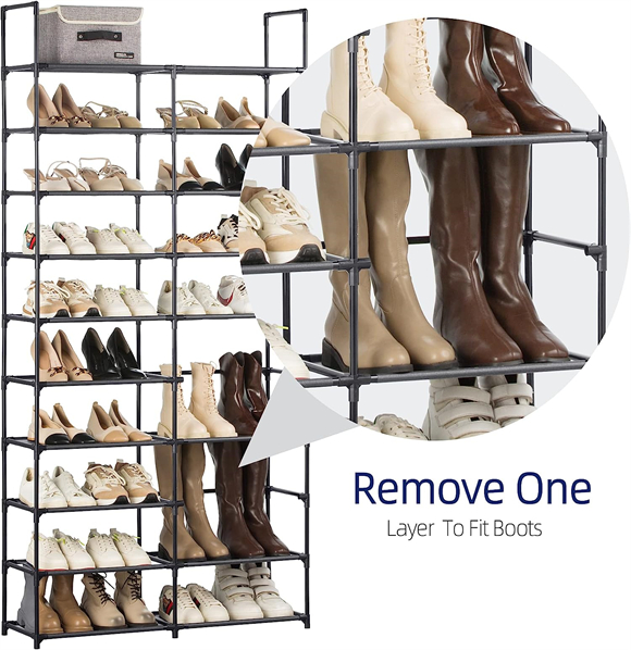 shoe rack without cover